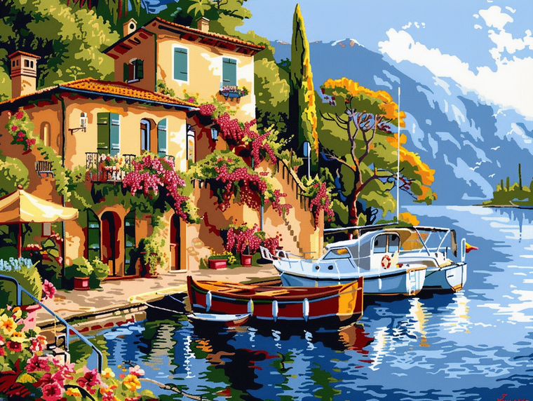 Town Under the Icy Mountain