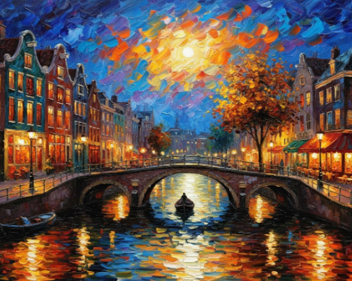 The Bridge in Amsterdam