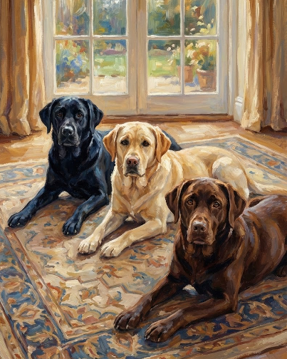 Three Musketeers in the House