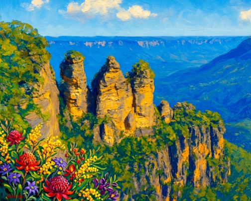 Three Sisters and The Native Flora