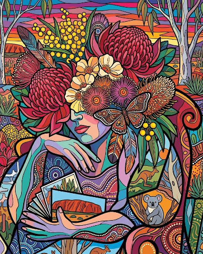 The Beauty of Aussie Abstract