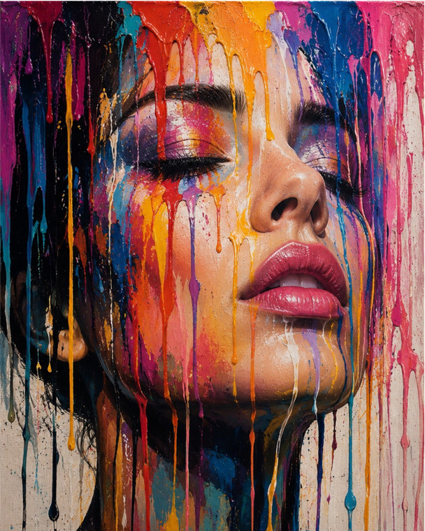 Colourful Face