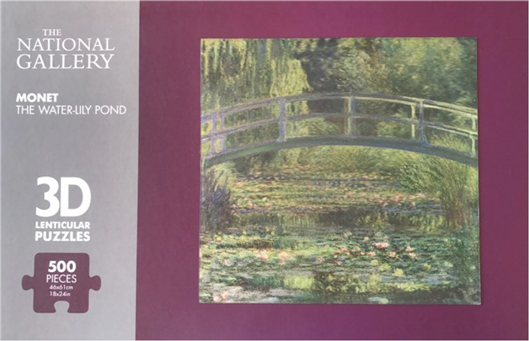 The Water-Lily Pond by Monet - Front Box