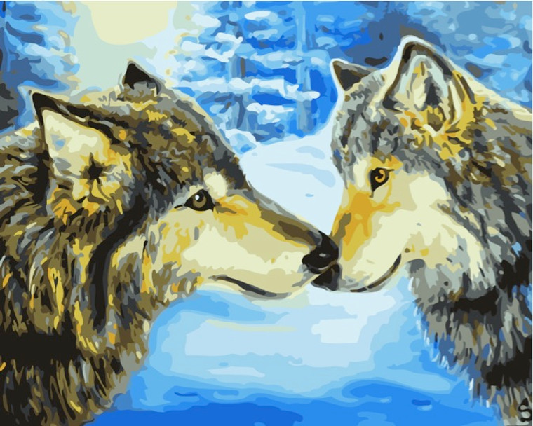 Caring wolves