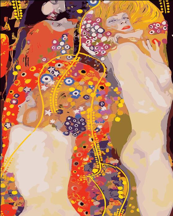 Serpents by Klimt