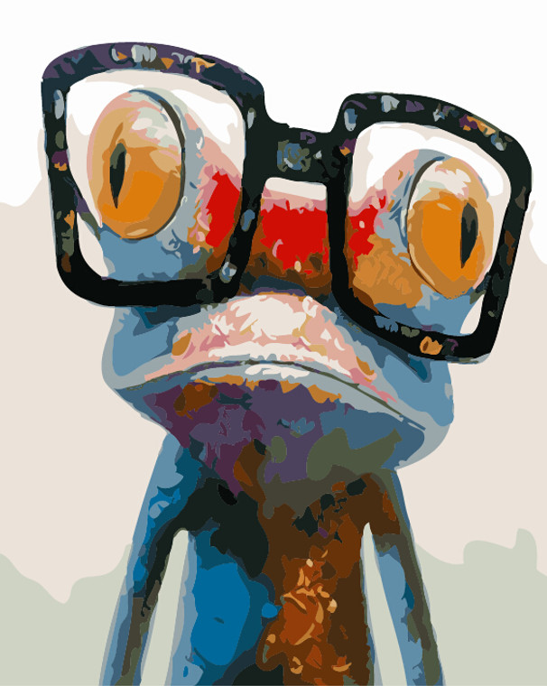 Frog with Glasses