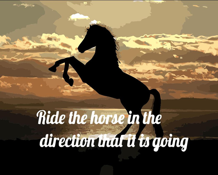 Ride the Horse in the Direction It is Going