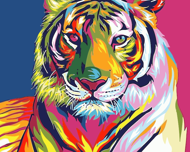 Colourful Tigress