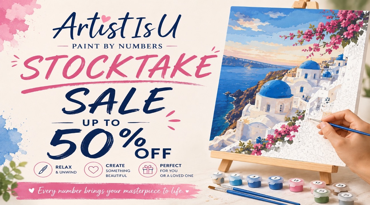 Paint by Numbers Australia - Stocktake Sale up to 50% OFF