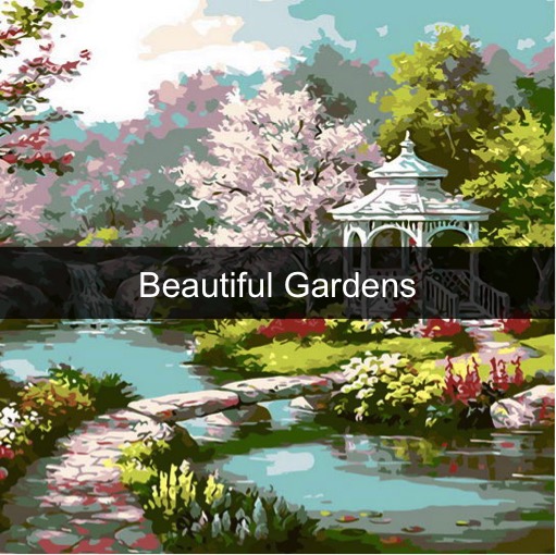 Paint by Numbers - Beautiful Gardens