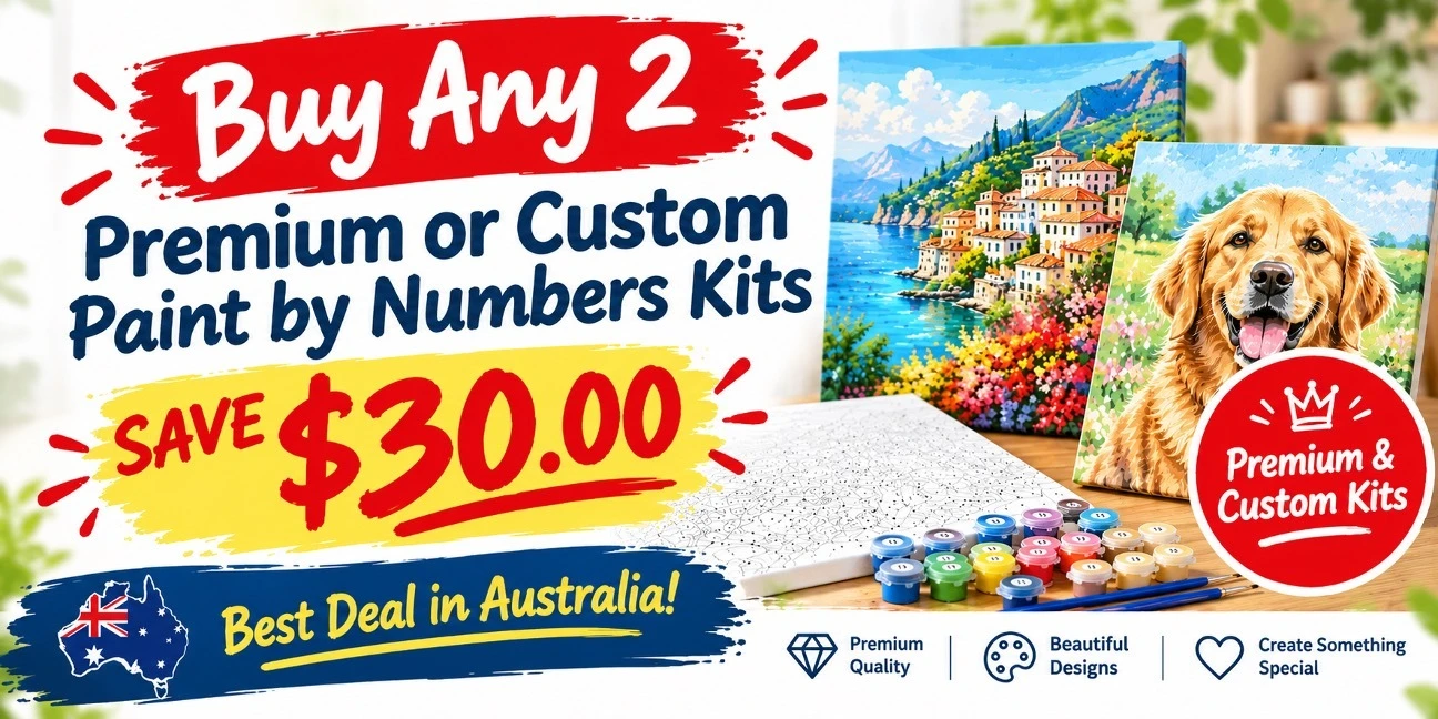 Paint by Numbers - Save $30 with Any 2