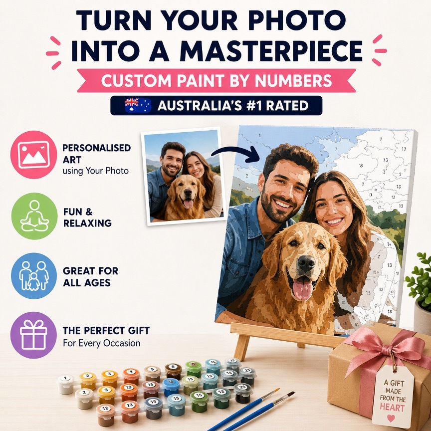 Custom Paint by Numbers Australia