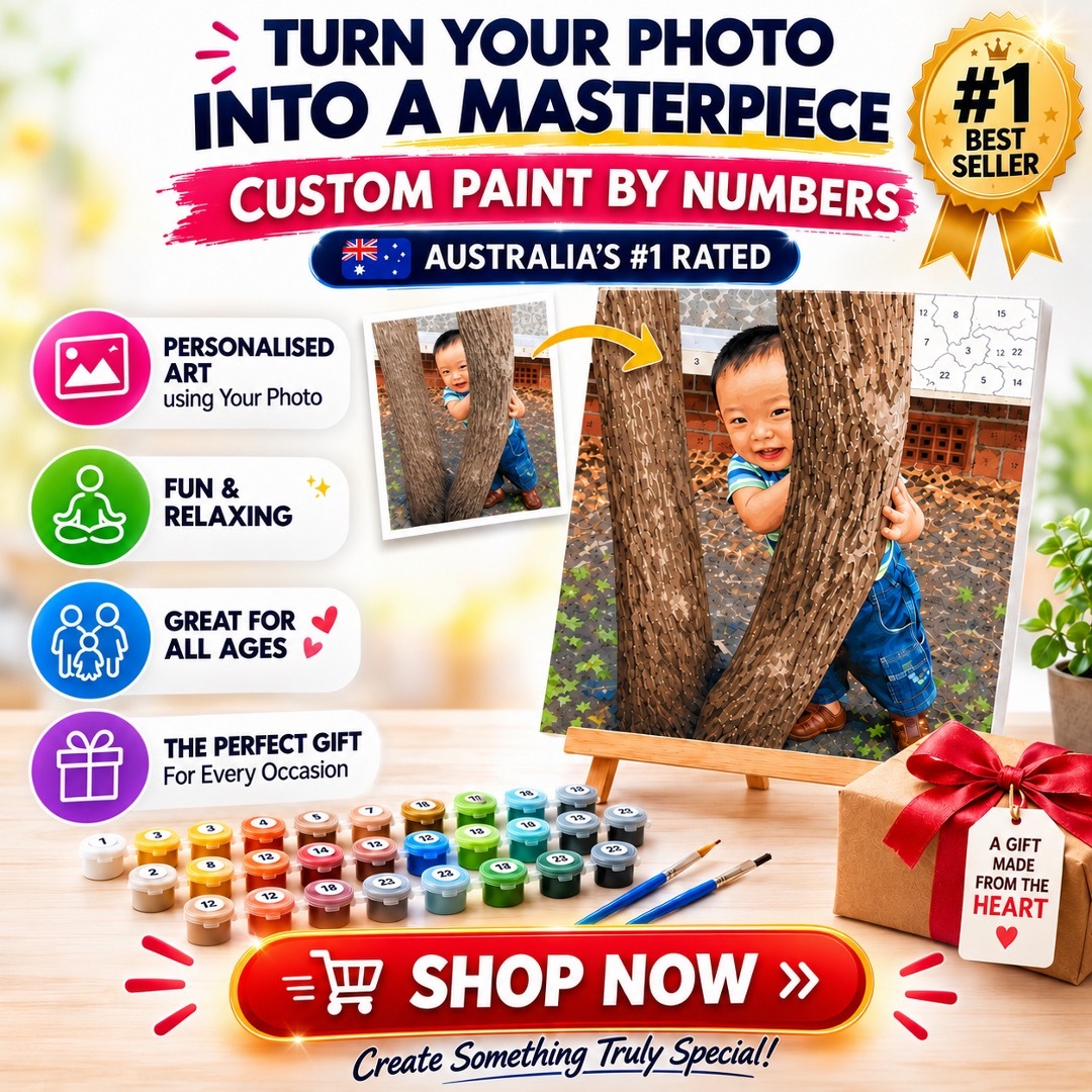 Custom Paint by Numbers Australia