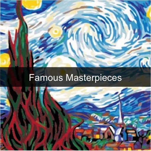 Paint by Numbers Same Day Click & Collect ArtistIsU