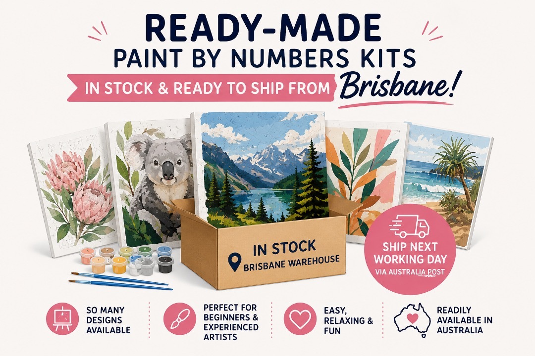 Paint by Numbers - Ready-Made Kits