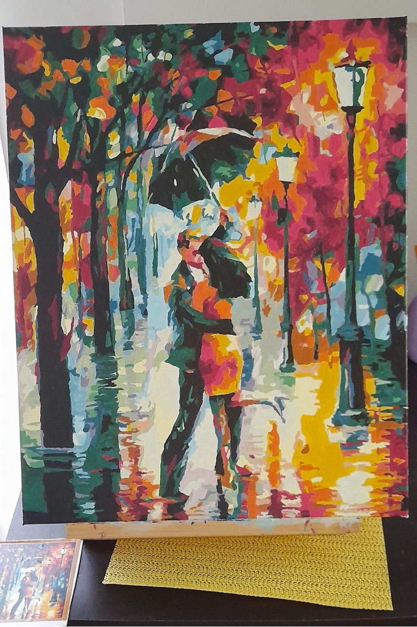 Paint by Numbers - Dance Under the Rain by June Lord