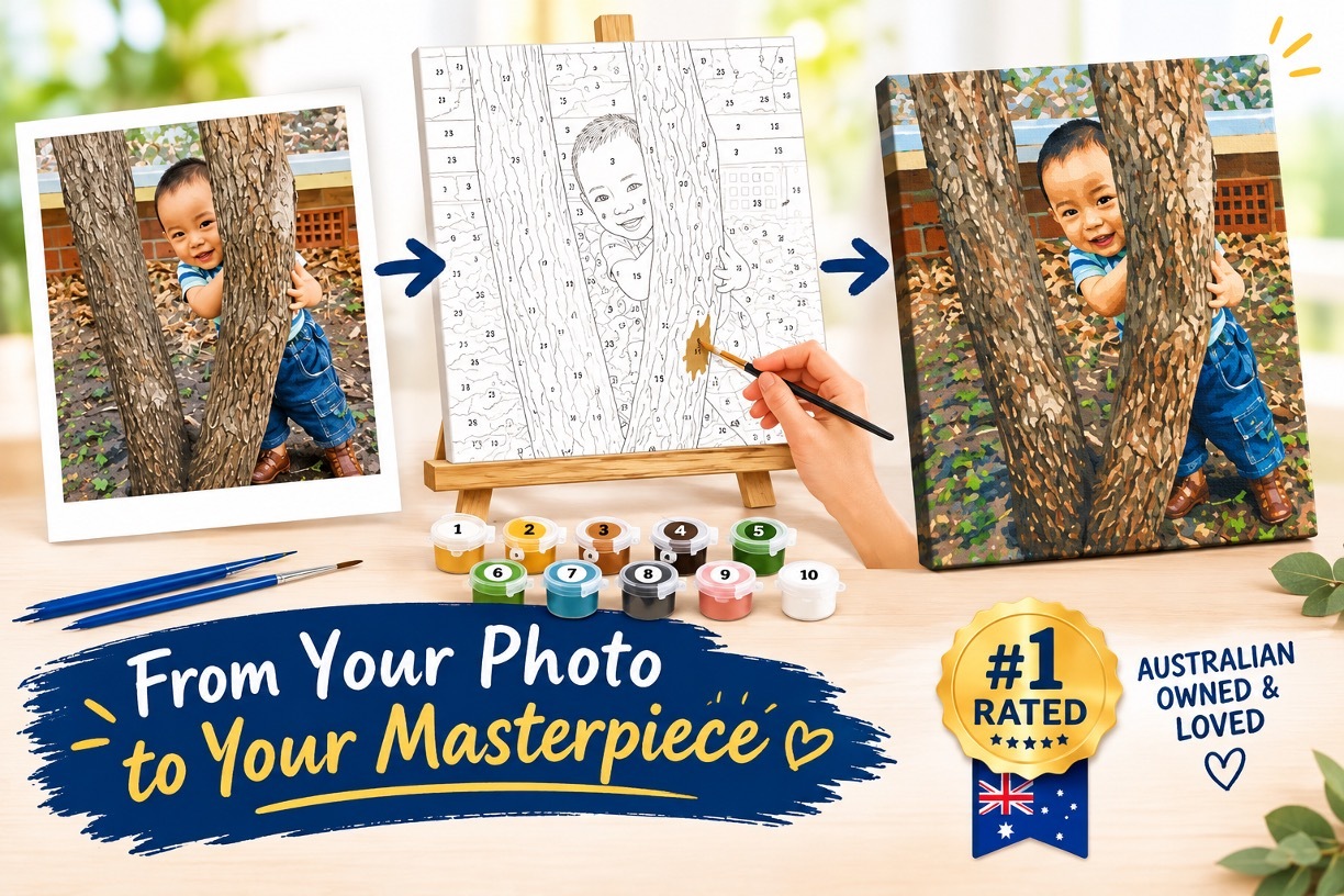 Custom Paint by Numbers - Your Photo to Masterpiece Custom Paint by Numbers - Your Photo to Masterpiece
