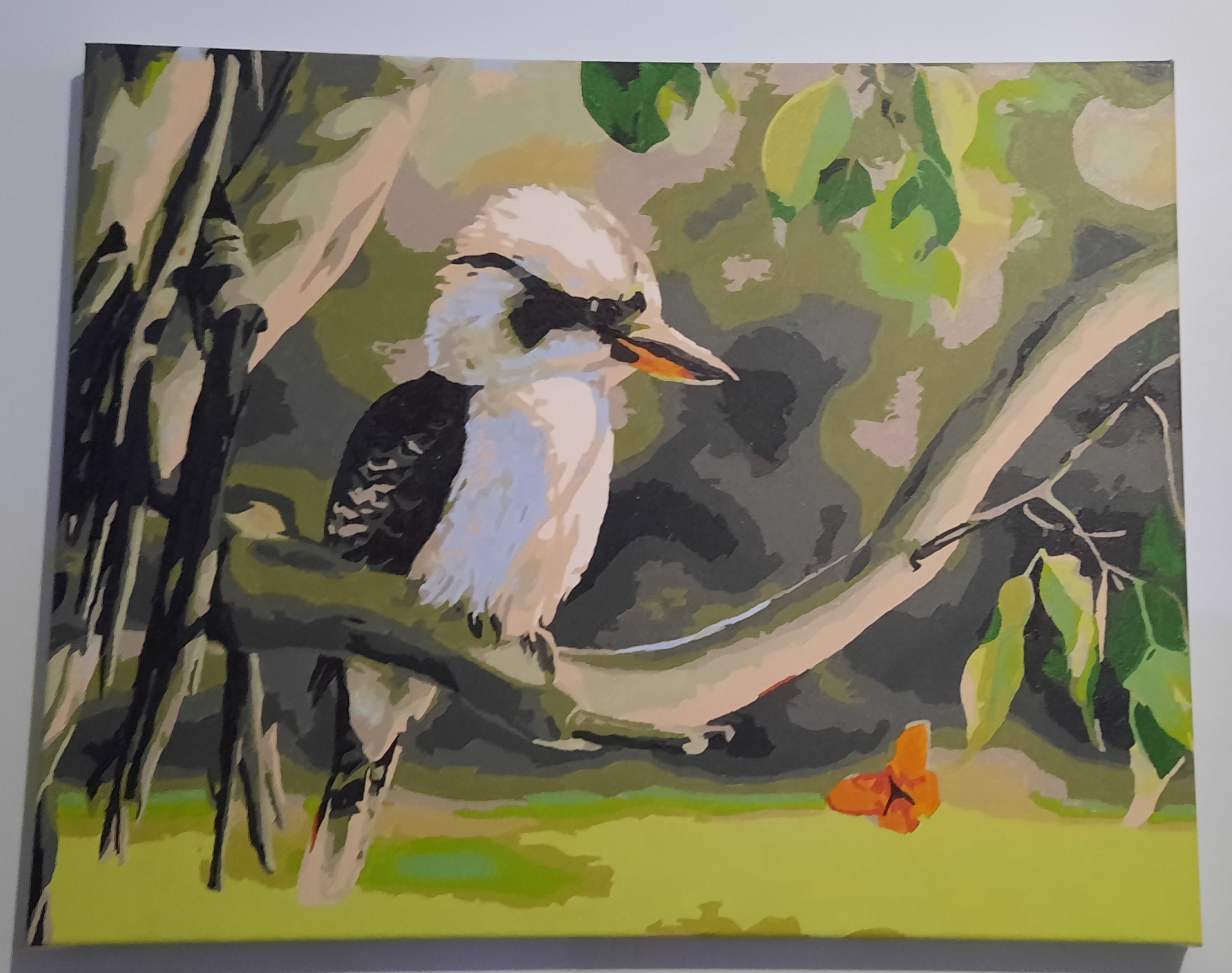 Paint by Numbers - Aussie Kookaburra by Deb Kilby