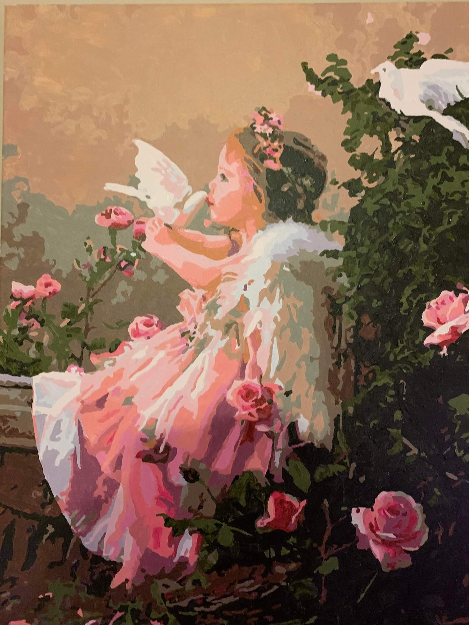 Paint by Numbers - Little Angel by David Percy