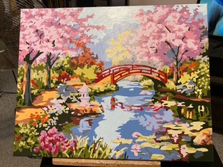 Paint by Numbers - Cherry Blossom by Lisa Buckle