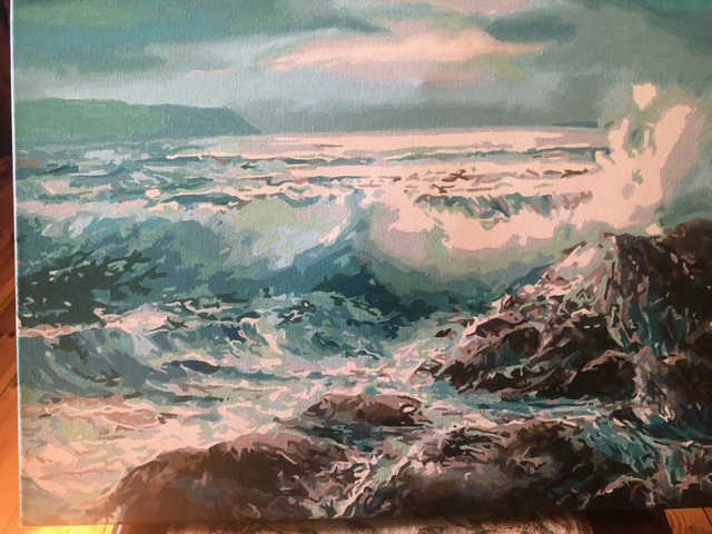 Ocean Waves by Chris Roney