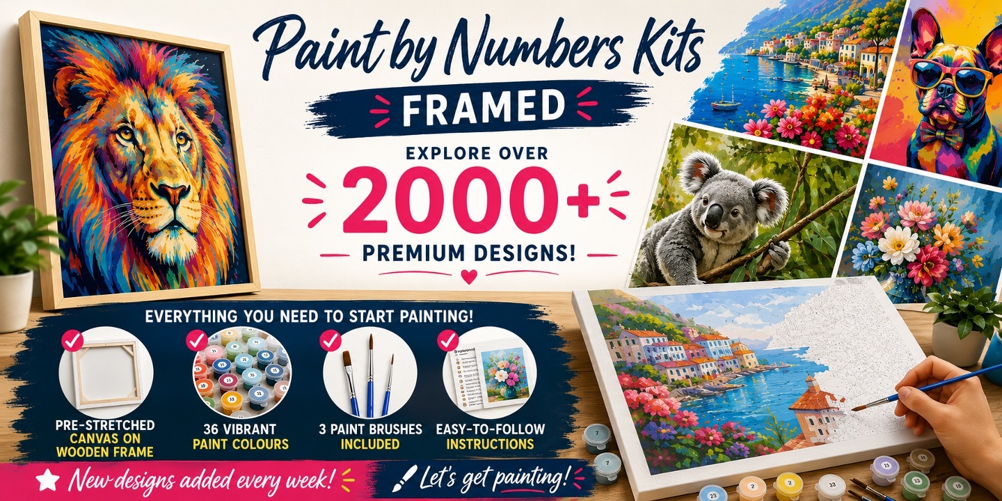 Paint by Numbers - Framed