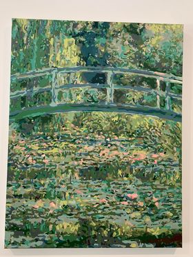 Paint by Numbers - Water Lily Pond by Monet by Yi Ling