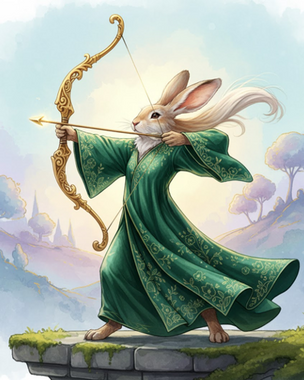 Paint by Numbers - 40x50cm - Made to Order - Rabbit Archer