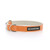 hemp dog collar orange