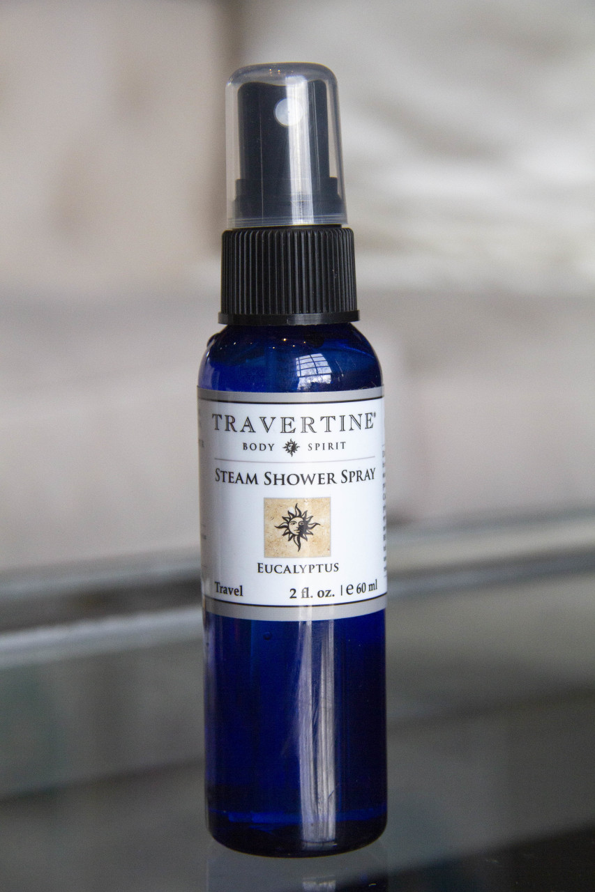Eucalyptus Steam Shower Spray (2oz) Travertine Spa