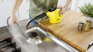 How to Use a Handheld Steam Cleaner