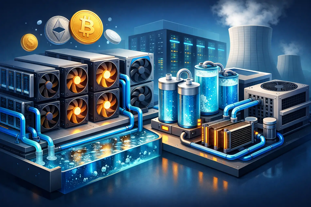Advanced Crypto Mining & Data Center Hydro-Cooling Options