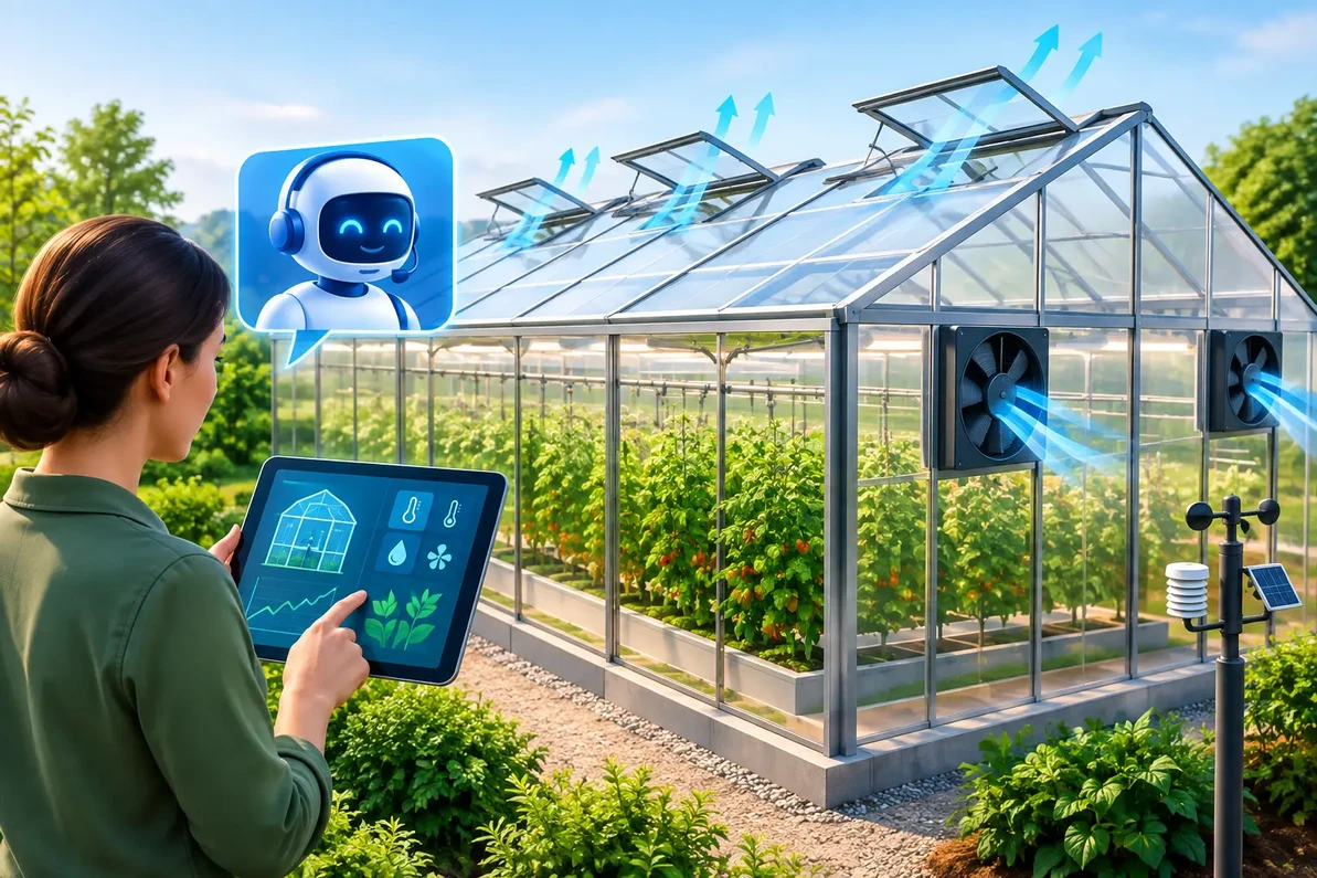AI Smart Greenhouse Ventilation - Ask an Expert
