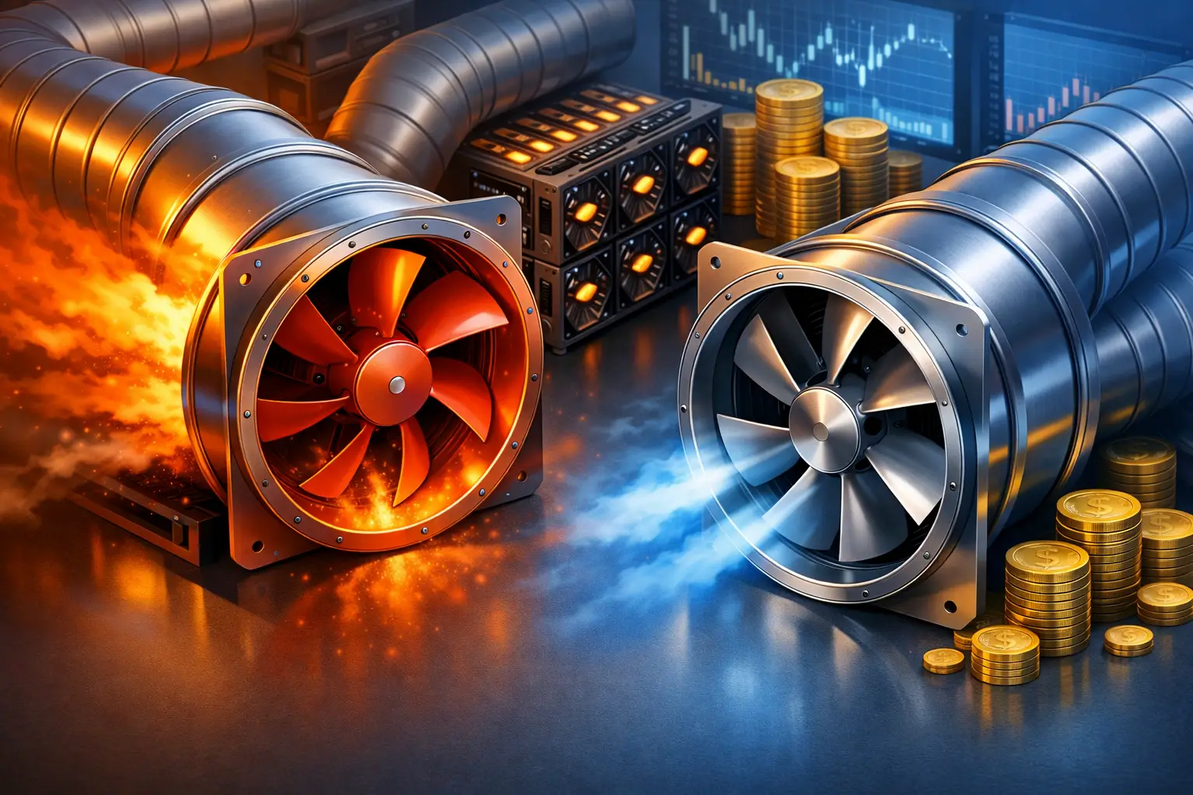 Are High Temp/SP Crypto Mining Exhaust Fans Required