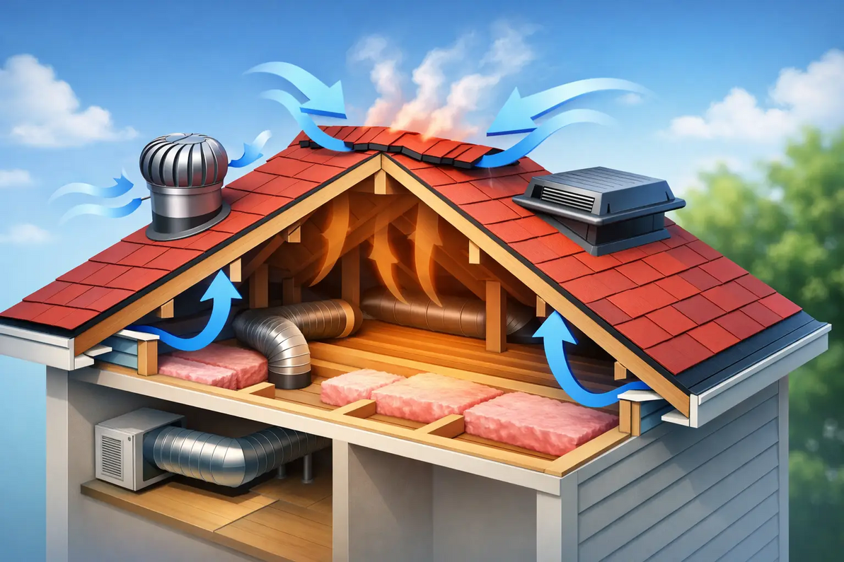 Attic Ventilation That Actually Works