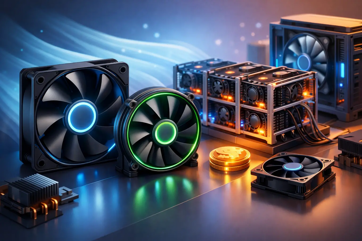 Best Cooling Fans for Crypto Mining Rigs
