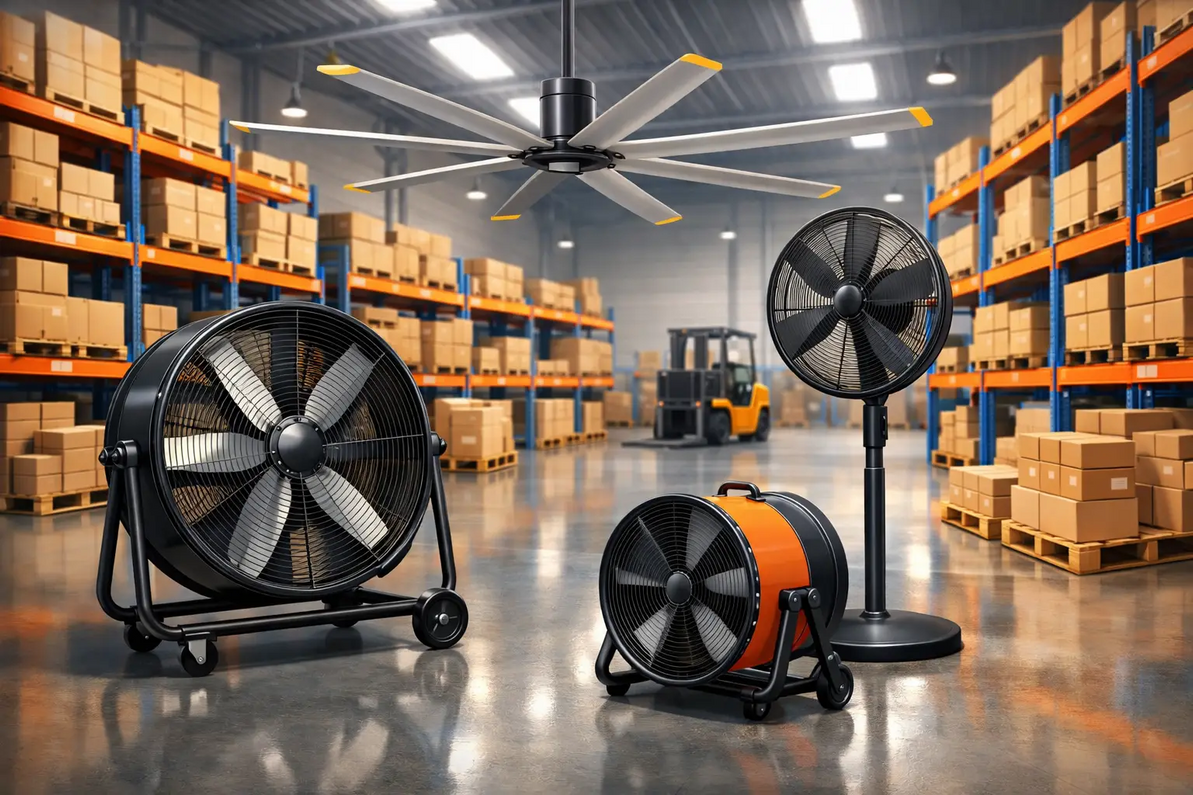 Best Fans for Warehouses That Actually Work