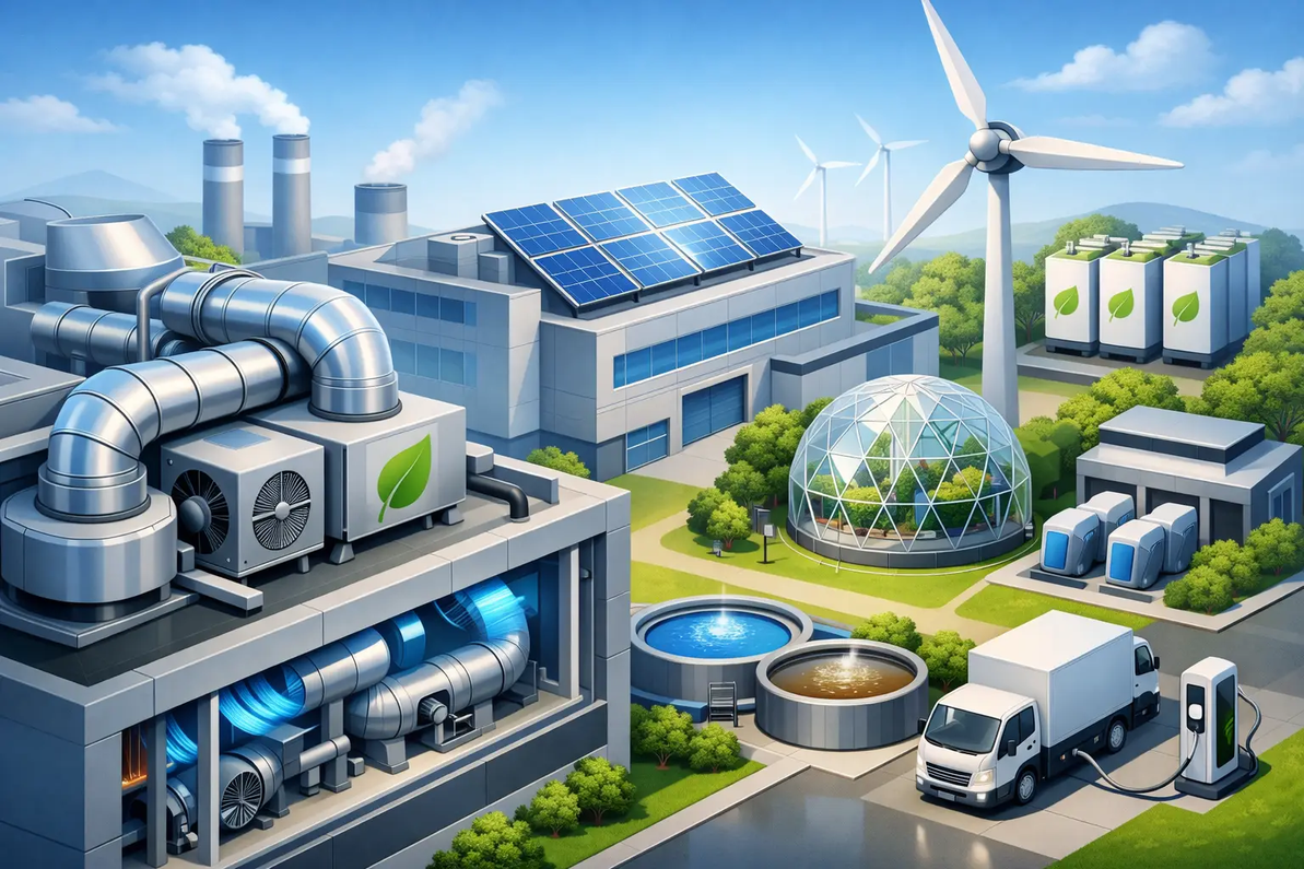 Best LEED & Net-Zero Ventilation for Industry