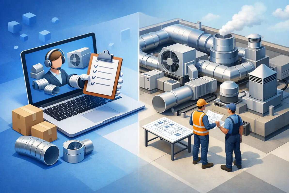 Can You Trust Online Order Takers with Complex Ventilation Projects?