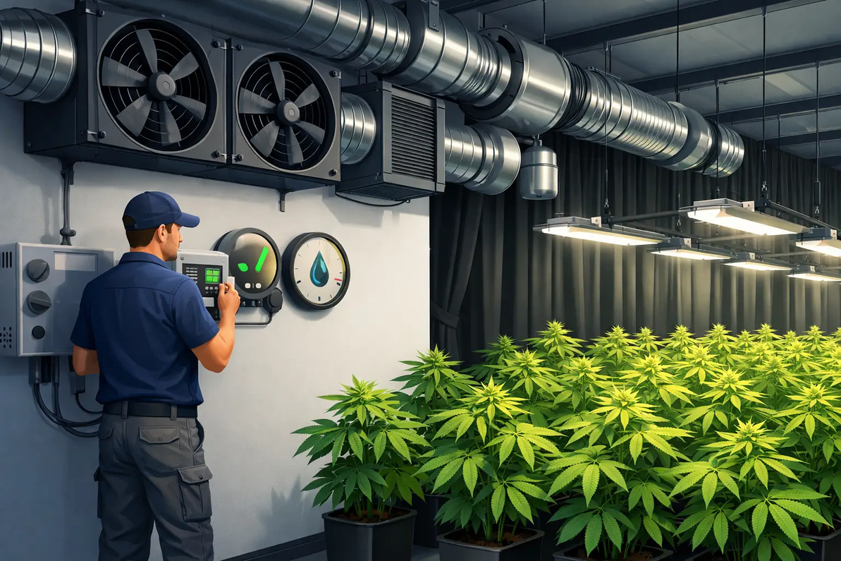 Cannabis Light Deprivation Exhaust Fans
