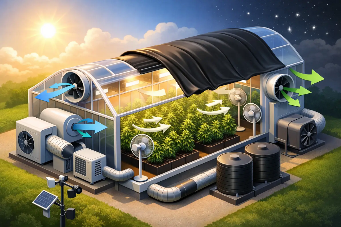 Cannabis Light Deprivation Ventilation Guide