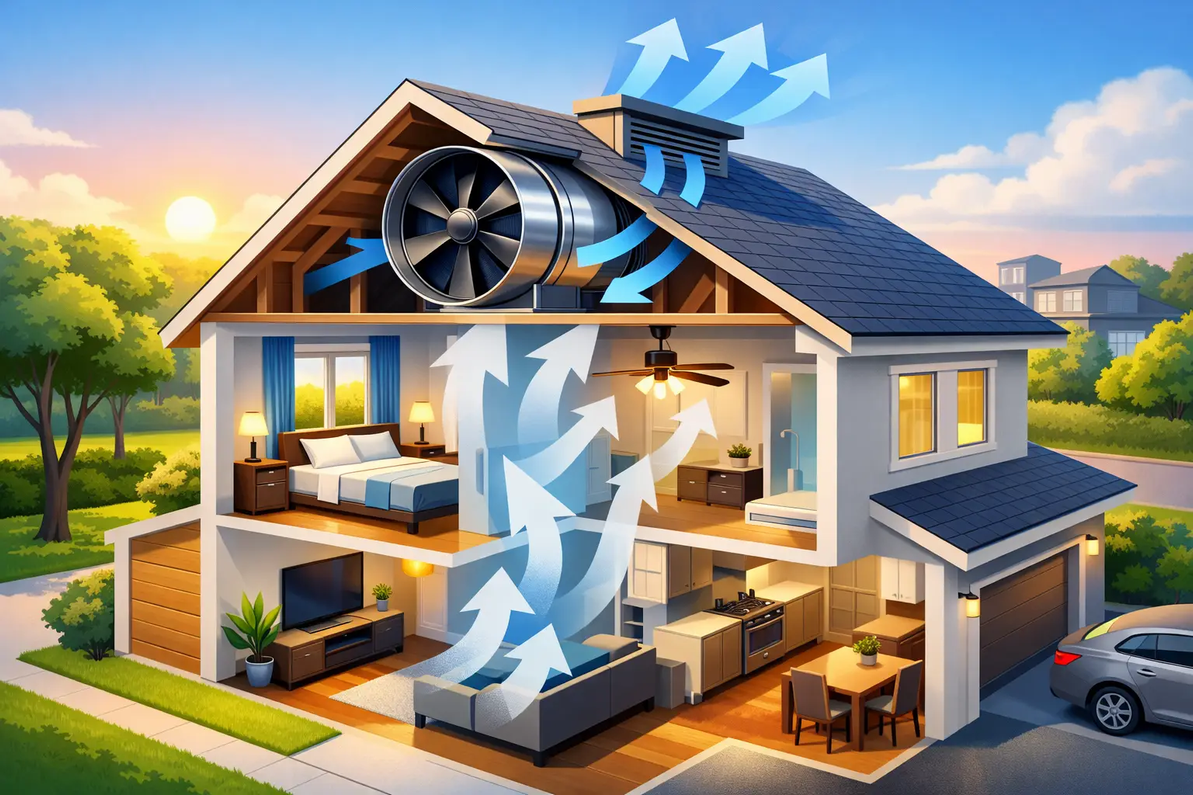 Centric Air Whole House Fan Review