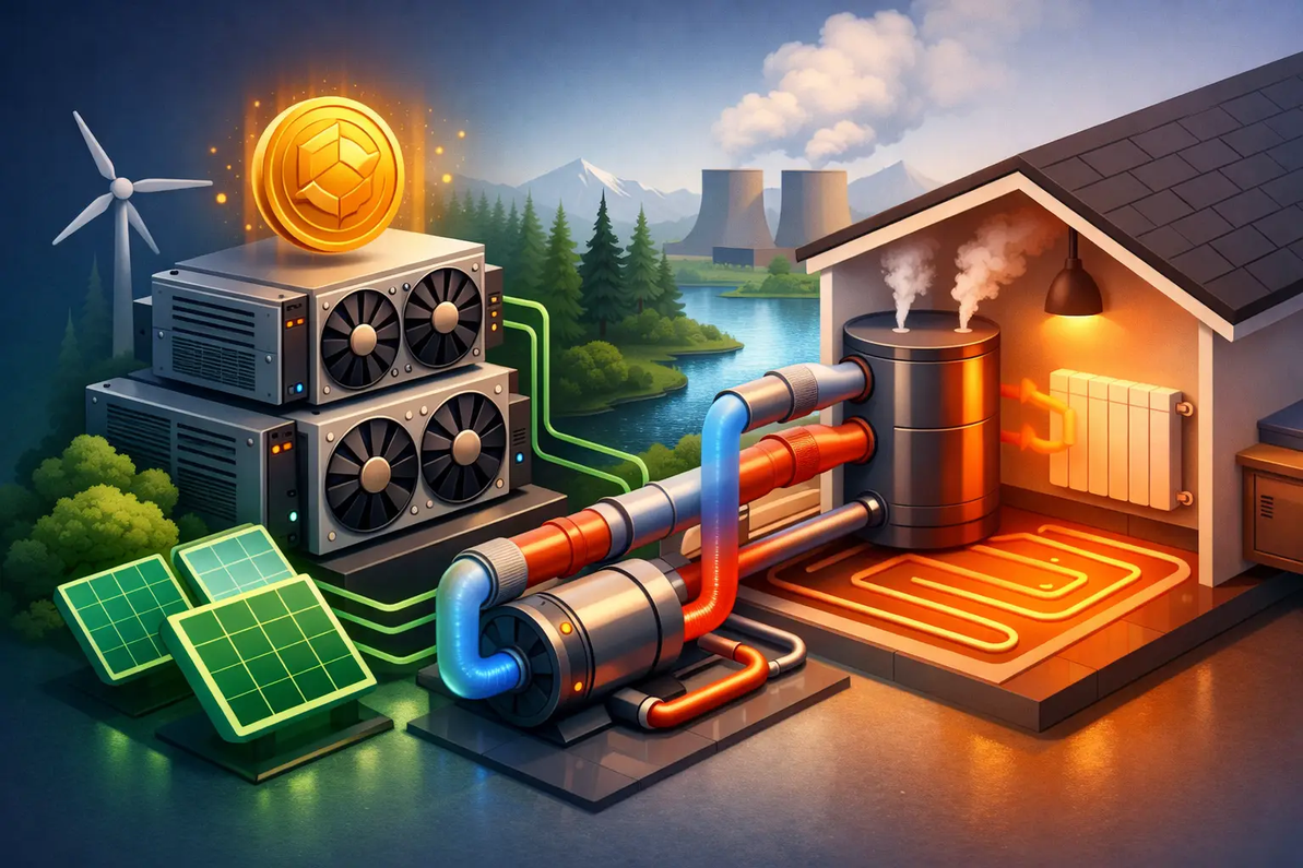 Crypto Mining Sustainability Starts With Heat