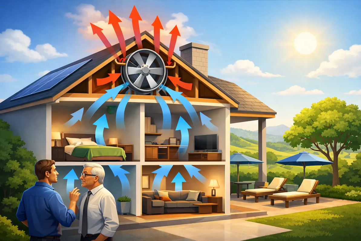 Do Whole House Fans Cool Effectively? | Ask the Experts!