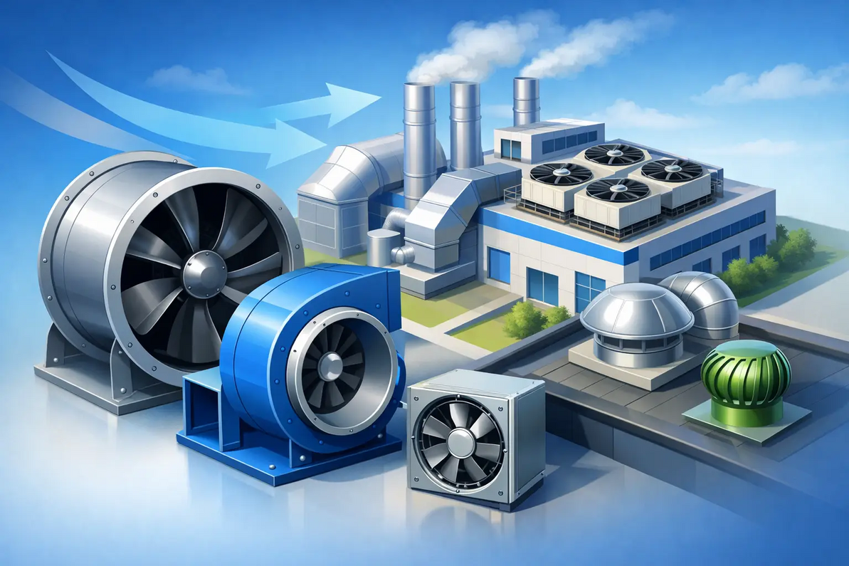 Factory Fans Direct Ventilation Engineering Design Experts