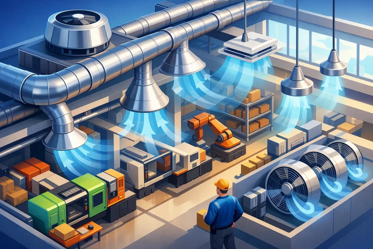 Factory Ventilation Systems That Actually Perform