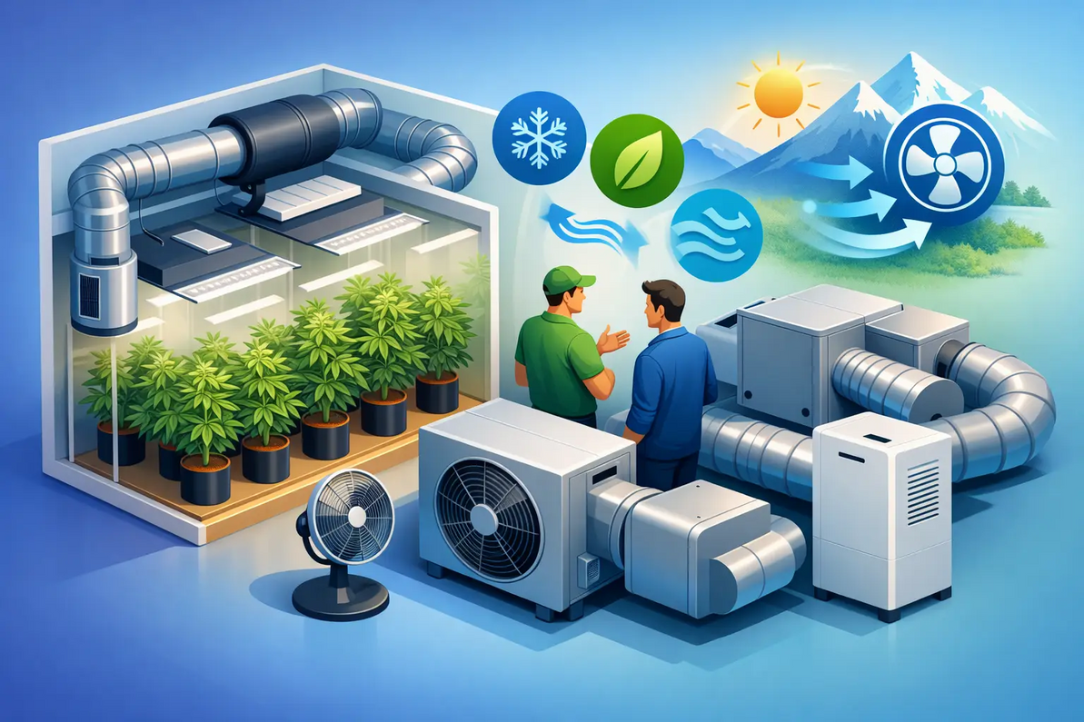 Free Expert Cannabis Ventilation & Cooling Support