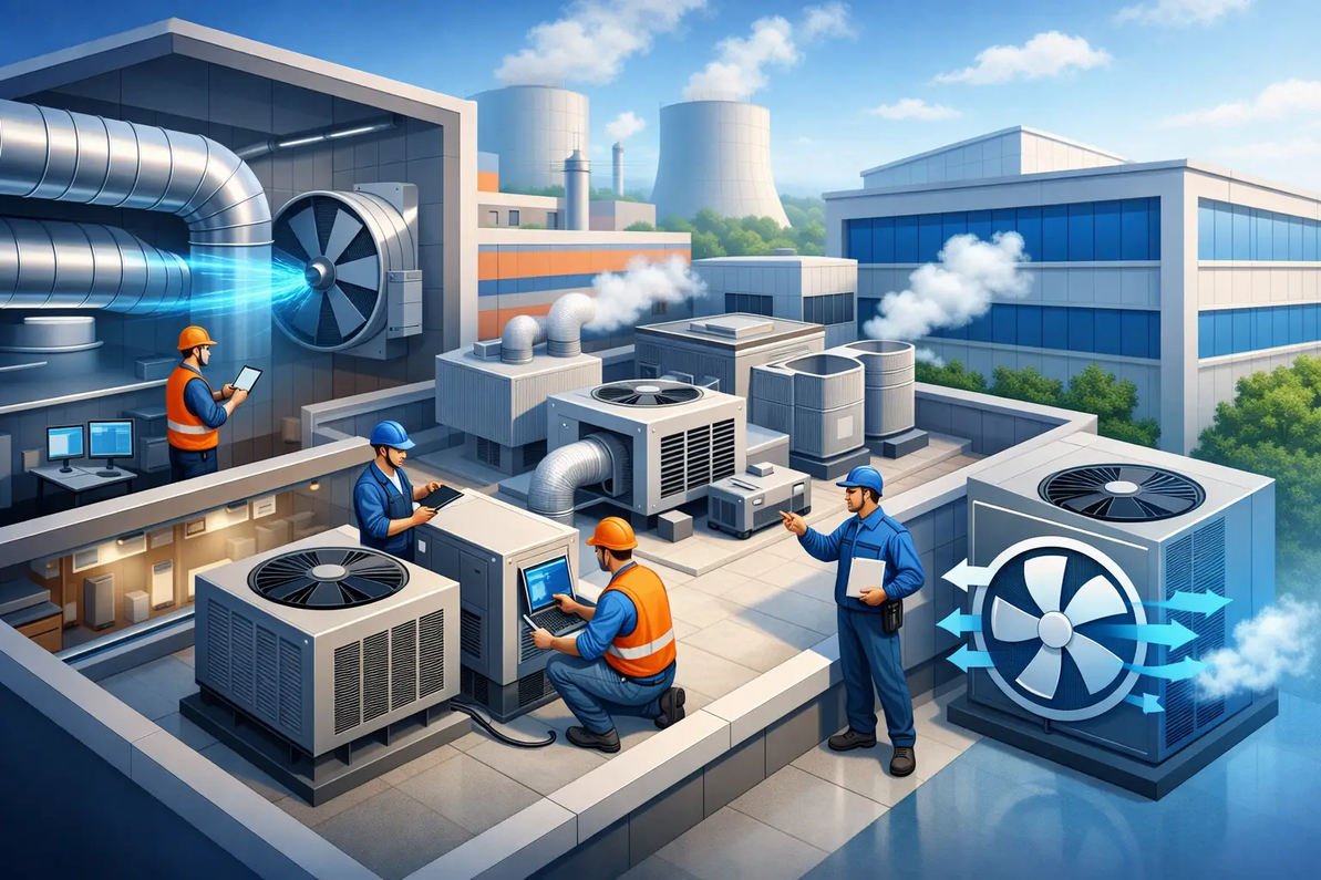 Free Expert Facility Ventilation & Cooling Support