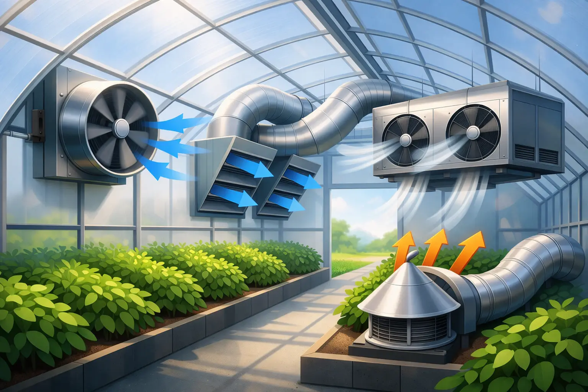 Greenhouse Exhaust System Guide for Better Airflow