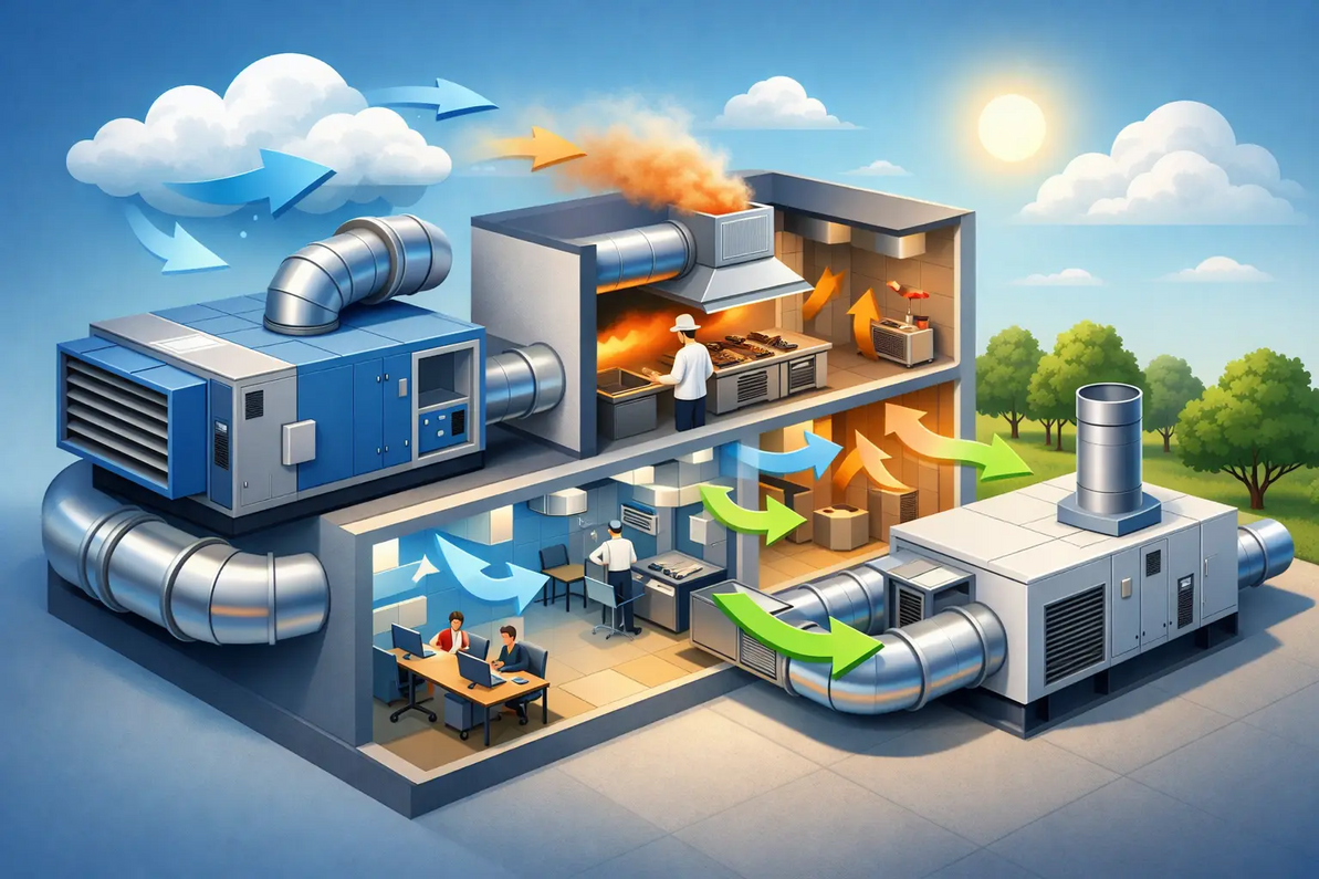 How to Choose Make Up Air for Your Facility